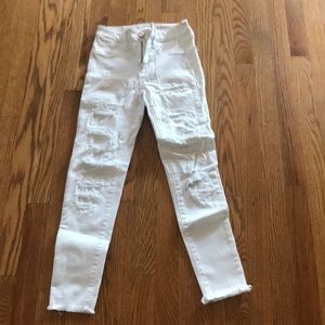 White jeans